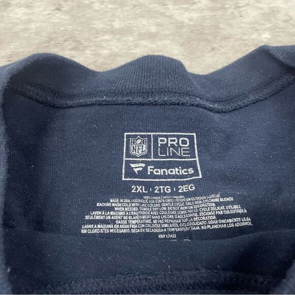 New Englands Patriots Shirt Men’s Fanatics Ombré Size 2XL - Picture 3 of 5